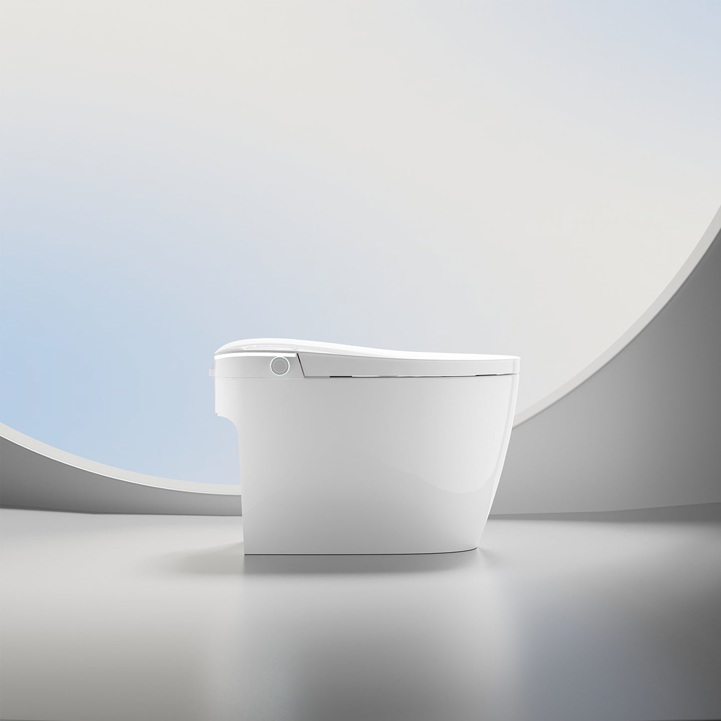 Smart Toilets with Heated Bidet Seat.Portable toilet with bidet built.Intelligent Toilet Auto Open/Close Seat. Bidet toilet with Dryer and Warm Water