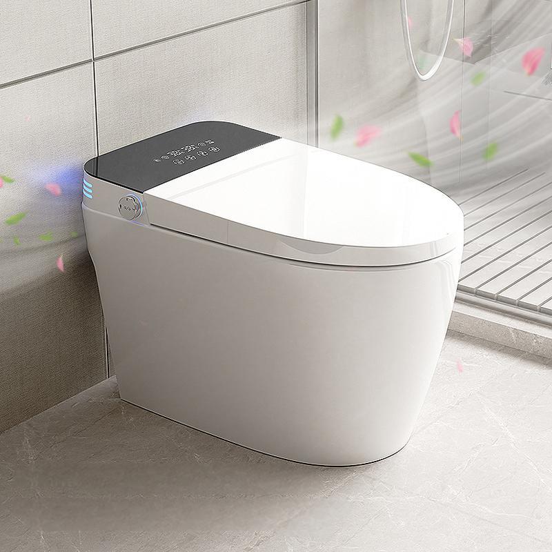 Smart Toilets with Heated Bidet Seat.Portable toilet with bidet built.Intelligent Toilet Auto Open/Close Seat. Bidet toilet with Dryer and Warm Water